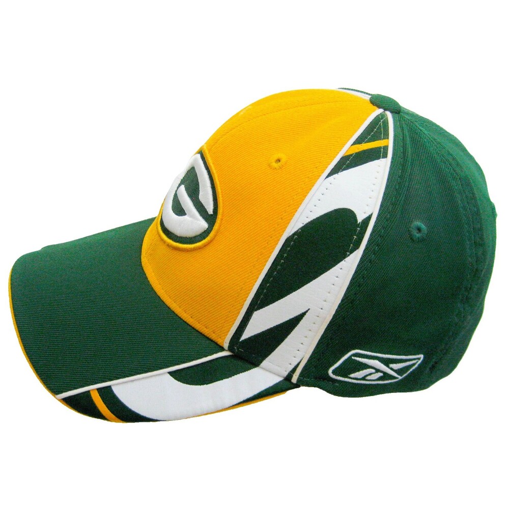 Reebok GREEN BAY PACKERS Baseball Cap NFL Football Logo Hat (Adult One Size)